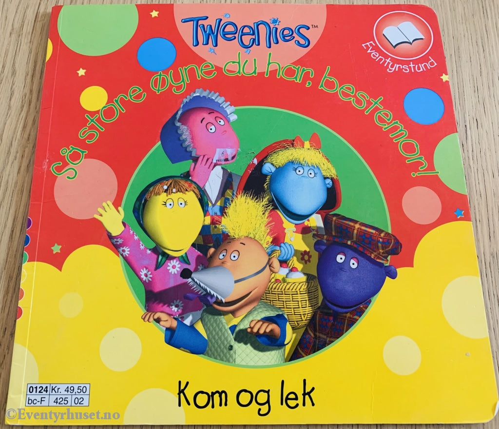 Tweenies. Eventyrstund - Så Store Øyne Du Har Bestemor! Kom Og Lek. 2000. Hefte
