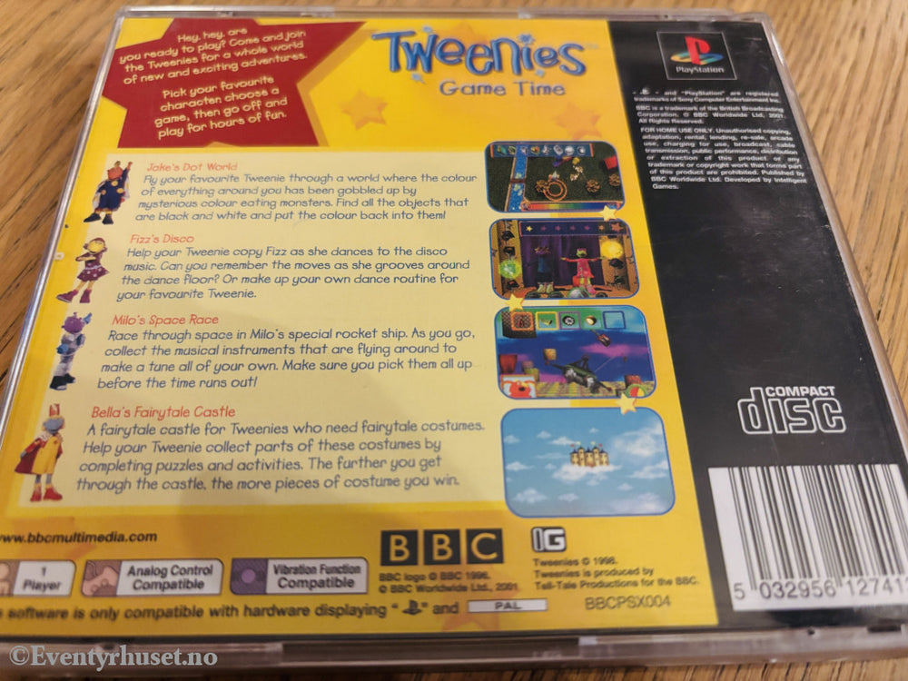 Tweenies: Game Time . PS1.