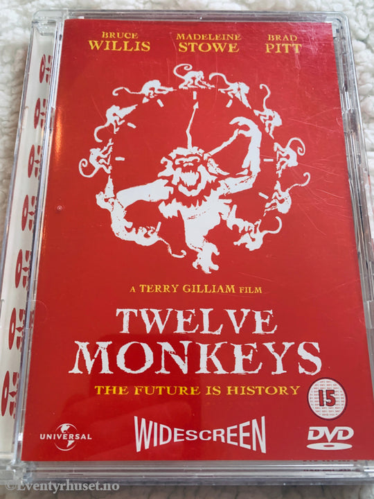 Twelve Monkeys. 1995. DVD glassboks.