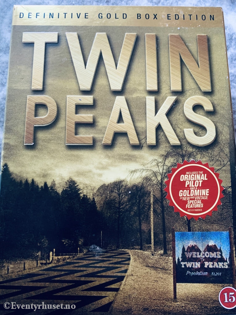 Twin Peaks - Definitive Gold Box Edition. Dvd Samleboks.