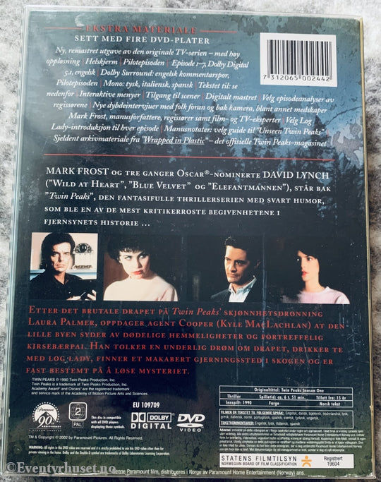 Twin Peaks. Sesong 1. Dvd Samleboks.