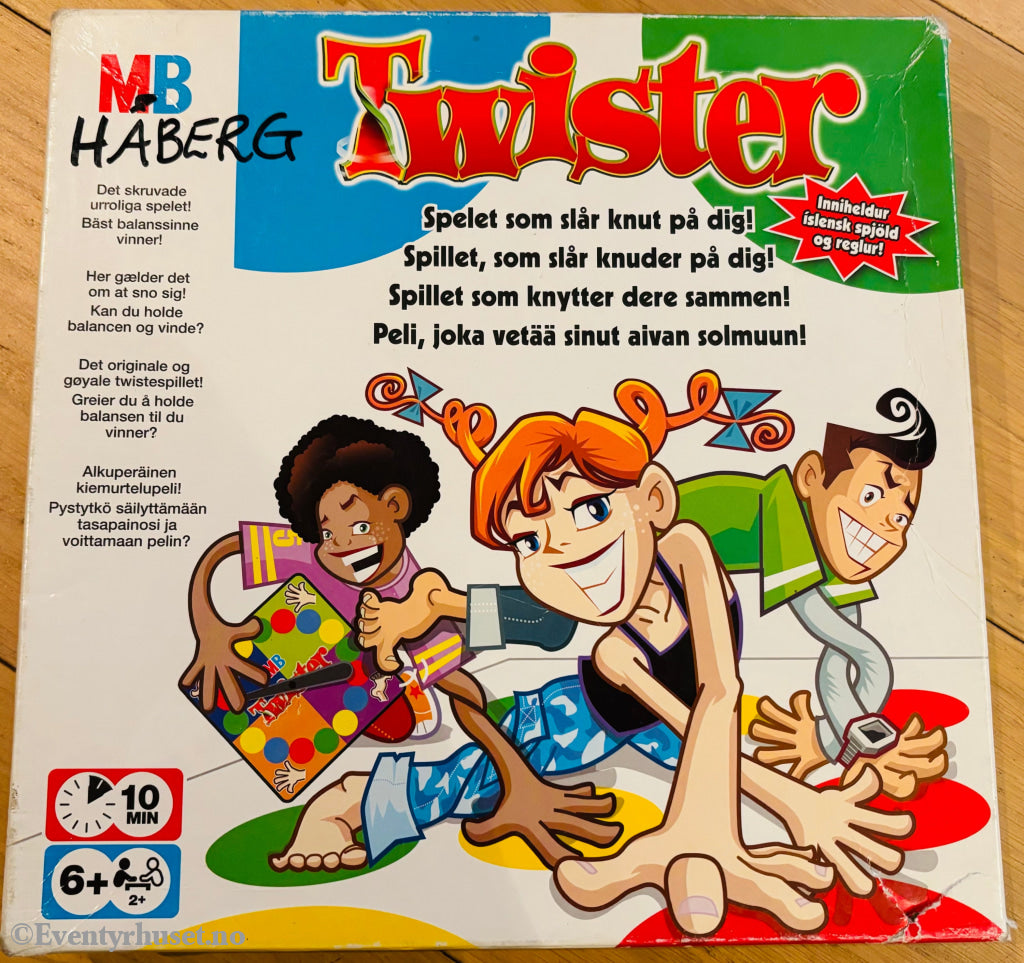 Twister. Brettspill.