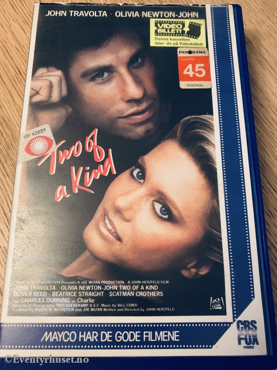 Two Of A Kind. 1983. Vhs Big Box.