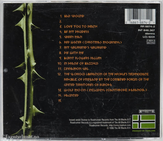 Type O Negative. 1996. October Rust. Musikk-CD.