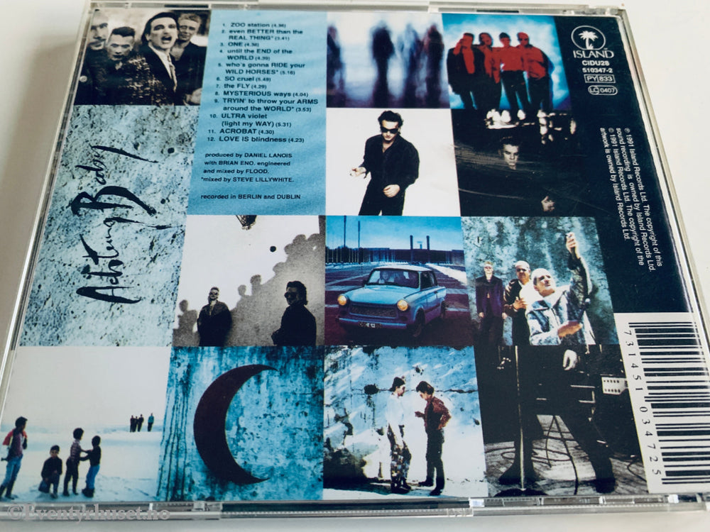 U2 1991. Achtung Baby. CD