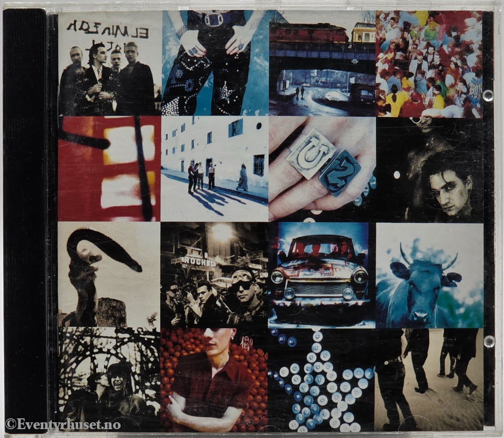 U2. 1991. Achtung Baby. Musikk-CD.