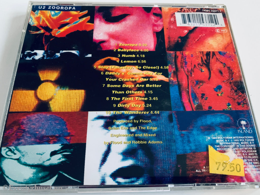 U2 / 1993 / Zooropa / CD