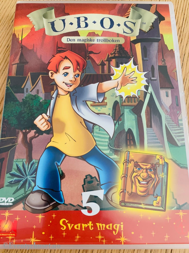 Ubos - Den Magiske Trollboken. 5. Svart Magi. Dvd. Dvd