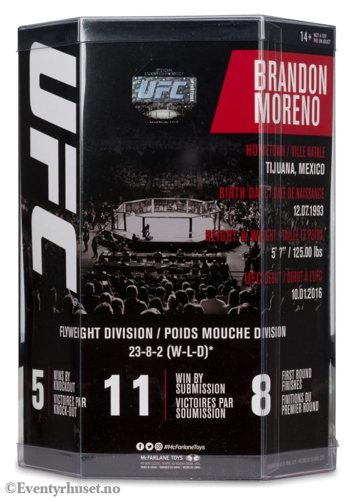 UFC Posed PVC Statue Brandon Moreno 16 cm Collectibles