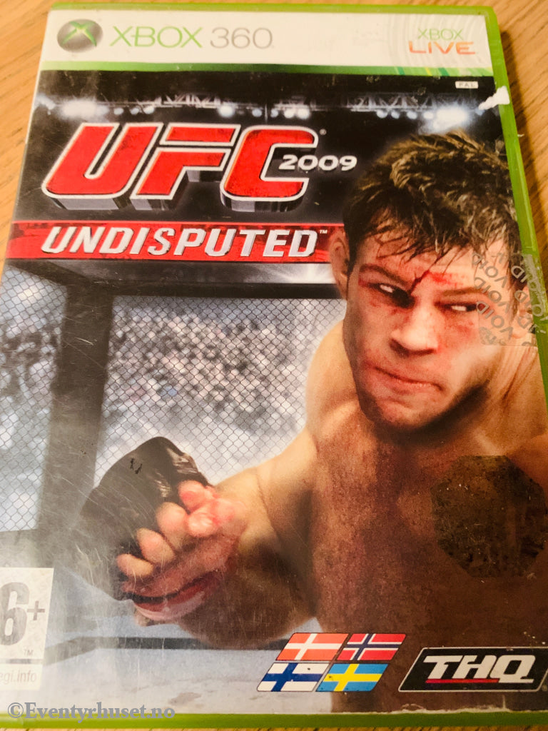 Ufc Undisputed 2009. Xbox 360. 360