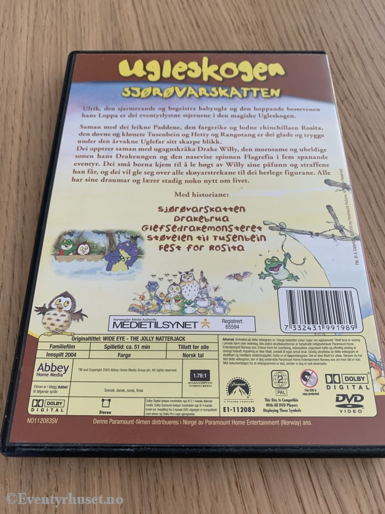 Ugleskogen - Sjørøvarskatten. 2004. Dvd. Dvd