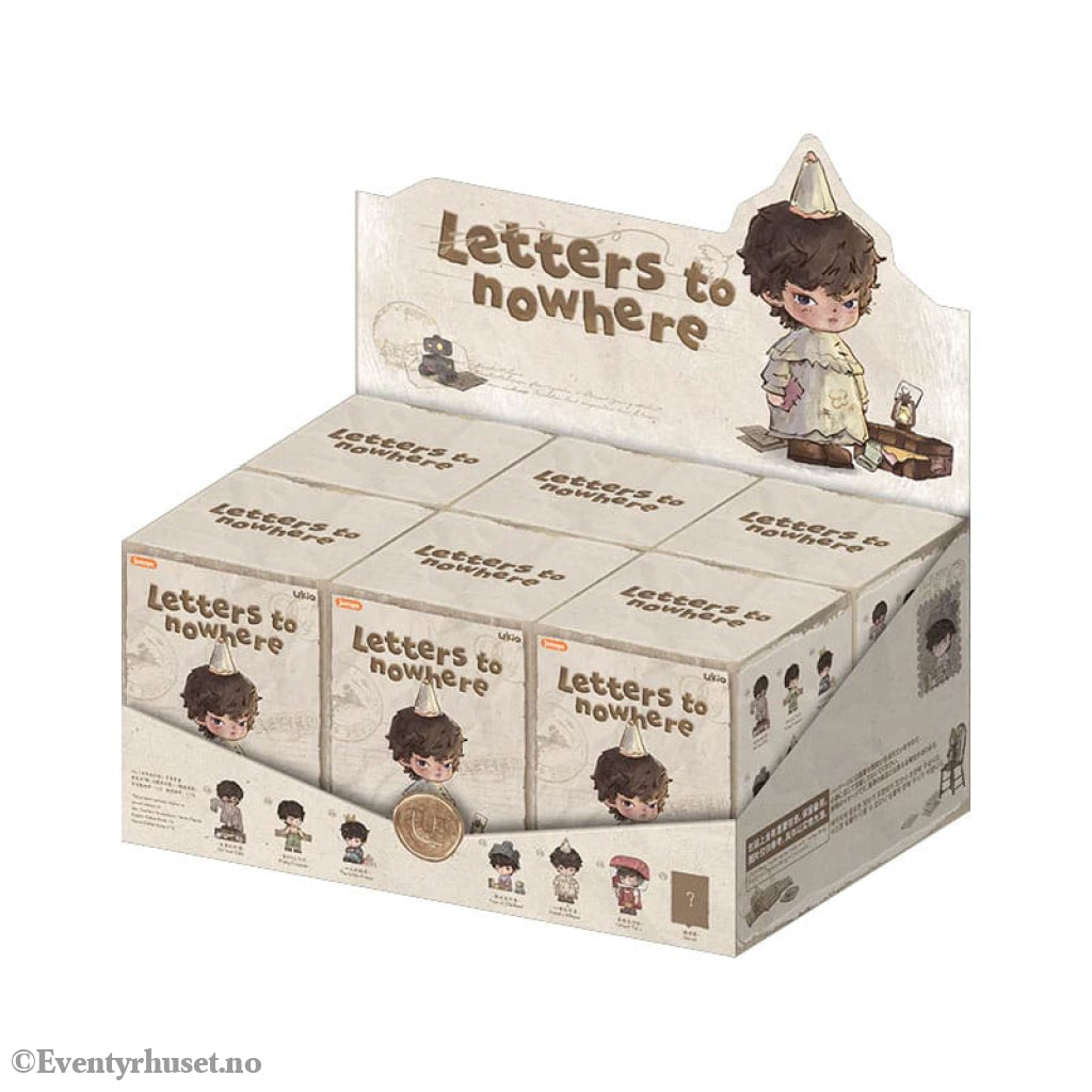 Ukio Letters to nowhere Series Blind Box figure 8 cm Display (6) Toys