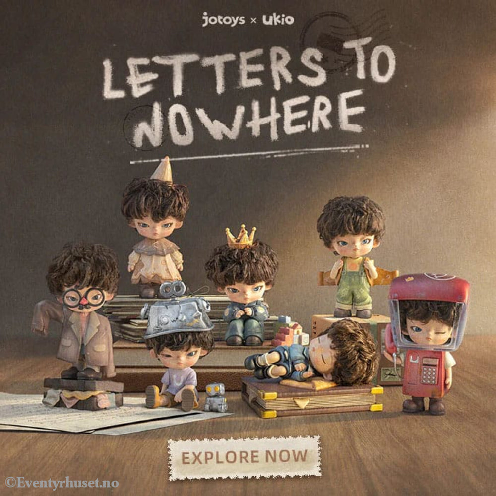Ukio Letters to nowhere Series Blind Box figure 8 cm Display (6) Toys
