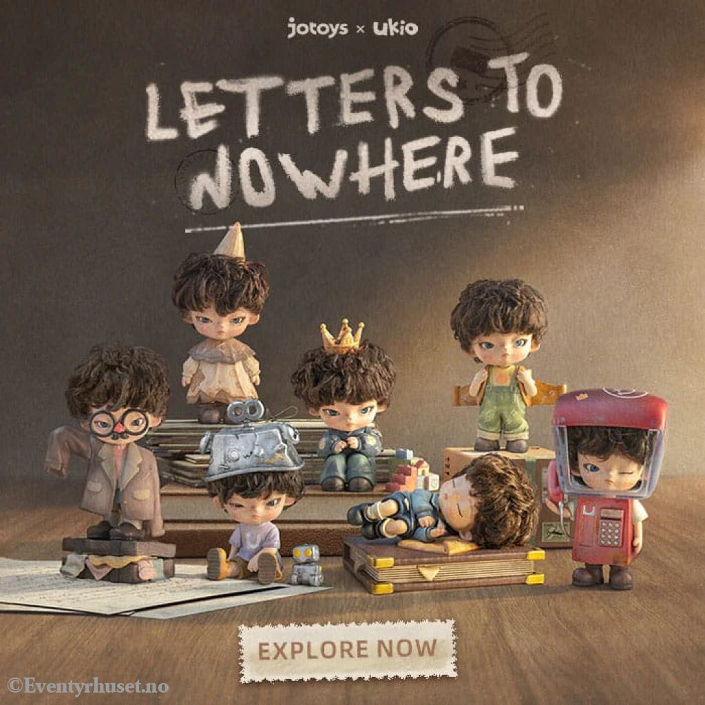 Ukio Letters to nowhere Series Blind Box figure 8 cm Display (6) Toys