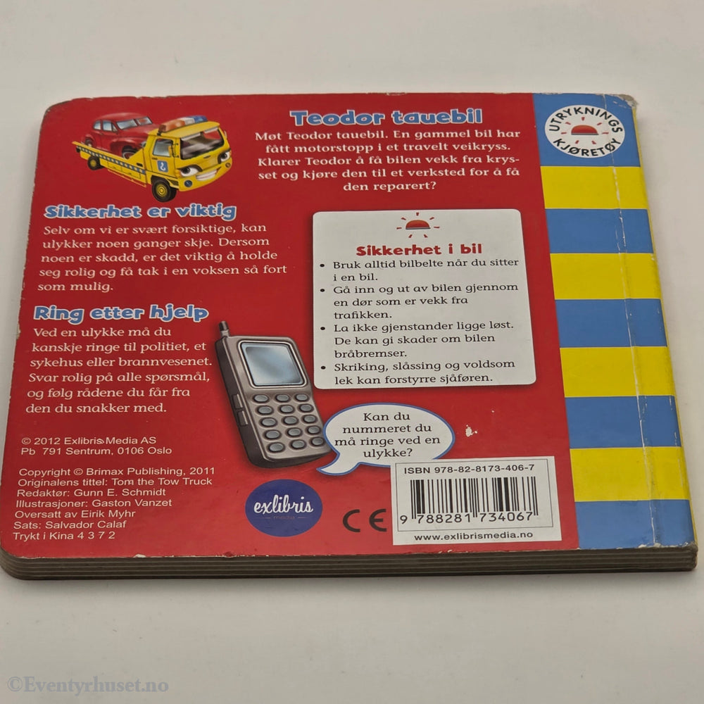 Ukjent. 2010-tallet. Teodor tauebil. Pappbok.