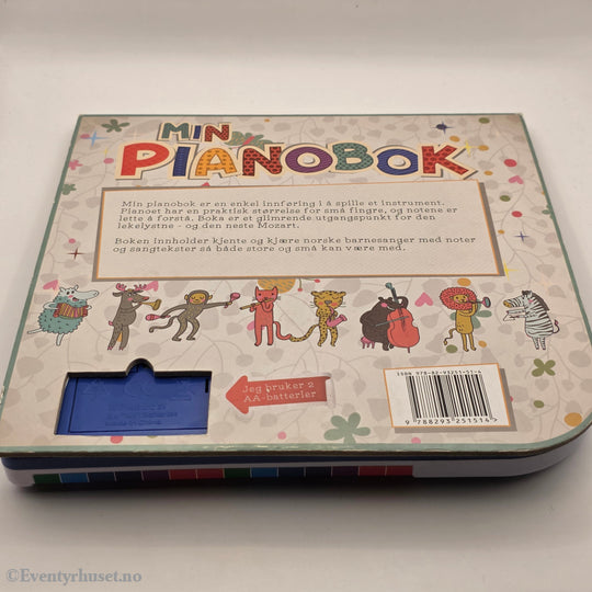 Ukjent, 2015, Min pianobok: Med kjente norske barnesanger. Bok.