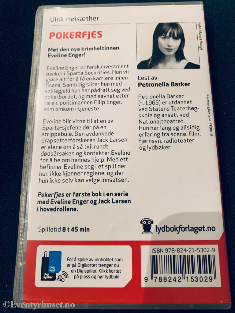 Ukrik Høisæther. Pokerfjes. Lydbok På Digikort.