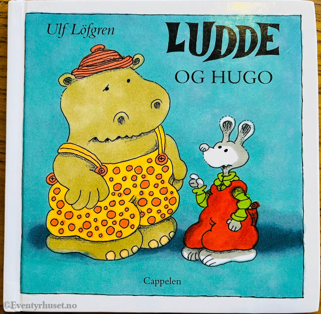 Ulf Löfgren. Ludde og Hugo. Bok.