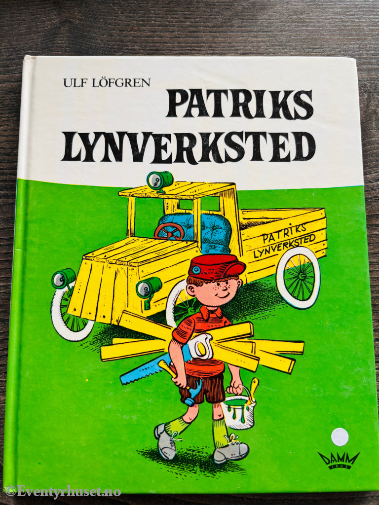 Ulf Löfgren – Patriks Lynverksted. Bok.