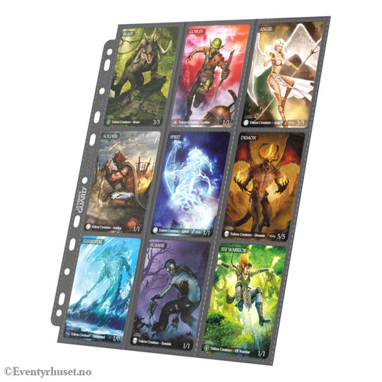 Ultimate Guard 18-Pocket Pages Side-Loading (10) - Grey Storage & Protection