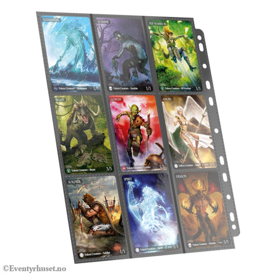 Ultimate Guard 18-Pocket Pages Side-Loading (10) - Grey Storage & Protection