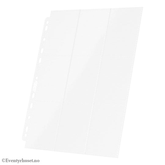 Ultimate Guard 18-Pocket Pages Side-Loading (10) - White Storage & Protection
