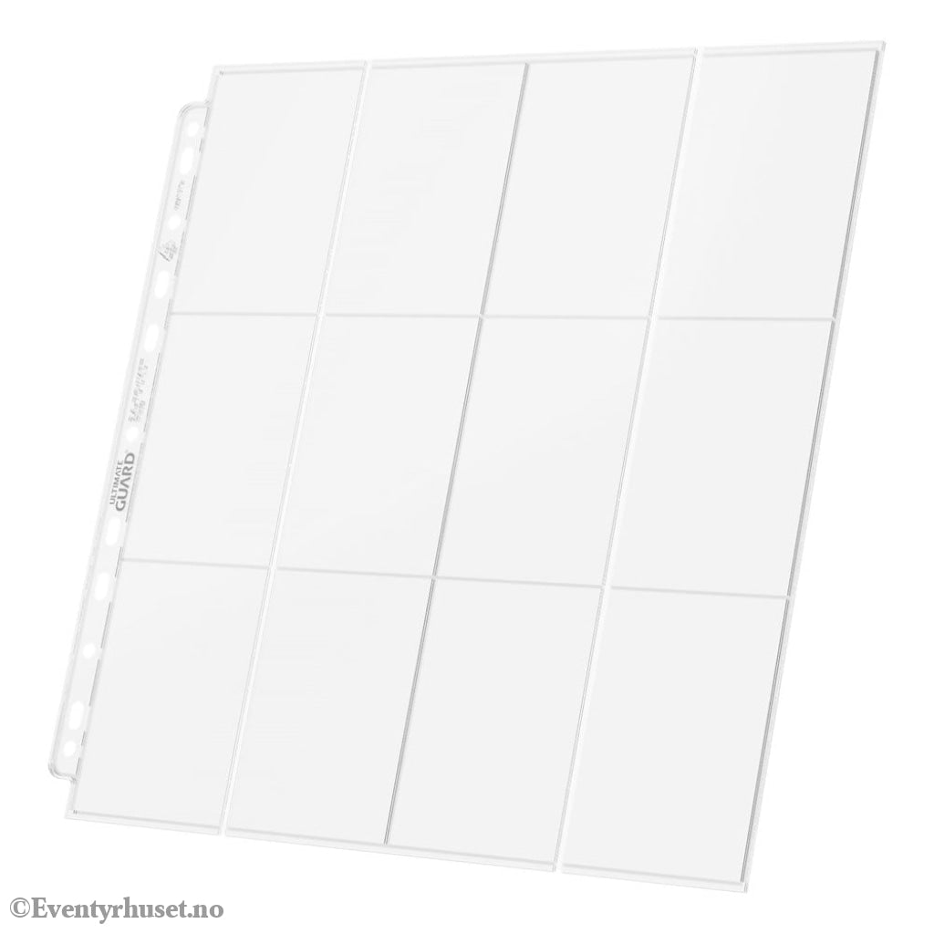 Ultimate Guard 24-Pocket QuadRow Pages Side-Loading (10) - Transparent Storage & Protection