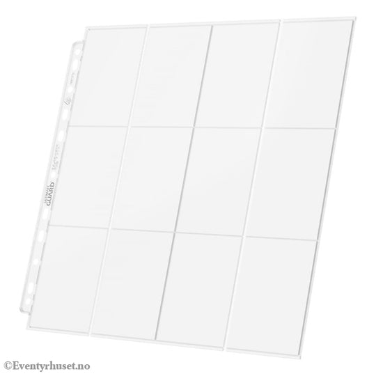Ultimate Guard 24-Pocket QuadRow Pages Side-Loading (10) - Transparent Storage & Protection