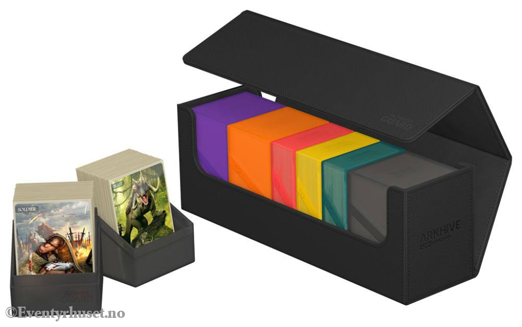 Ultimate Guard Arkhive 400+ Xenoskin - Black Storage & Protection
