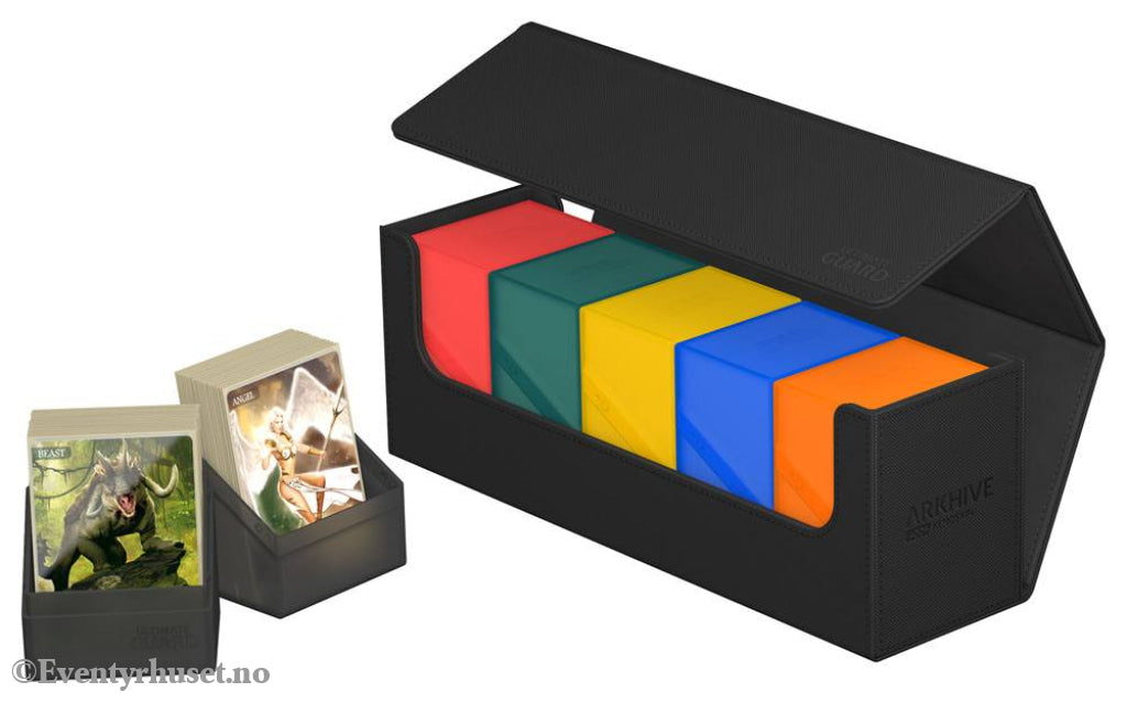Ultimate Guard Arkhive 400+ Xenoskin - Black Storage & Protection