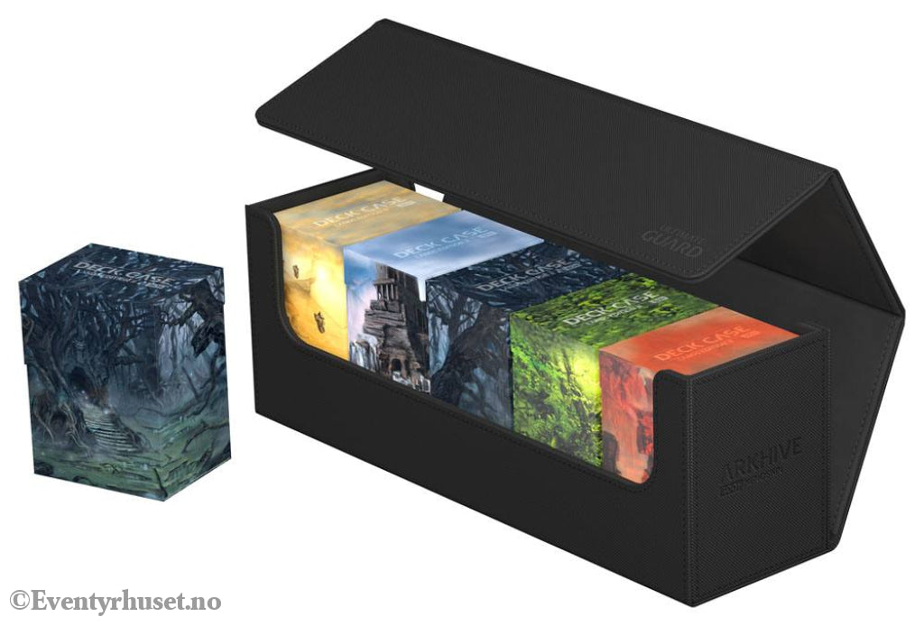 Ultimate Guard Arkhive 400+ Xenoskin - Black Storage & Protection