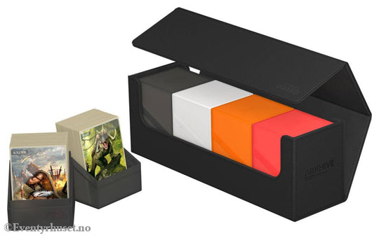 Ultimate Guard Arkhive 400+ Xenoskin - Black Storage & Protection