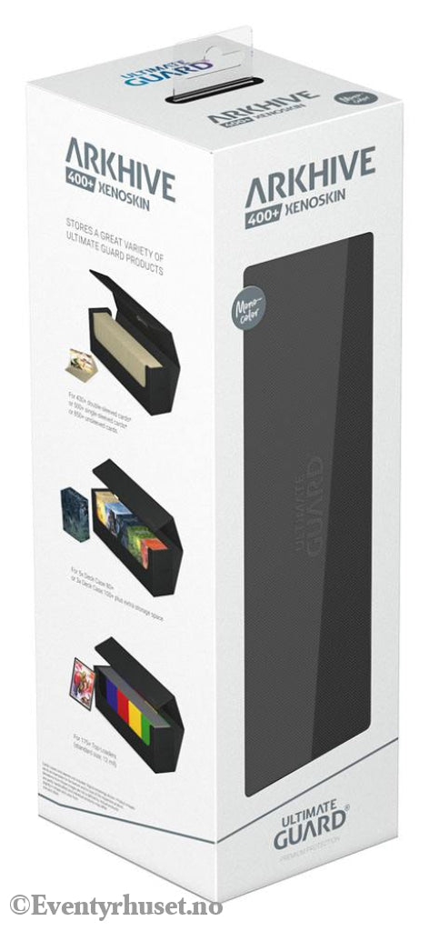Ultimate Guard Arkhive 400+ Xenoskin - Black Storage & Protection