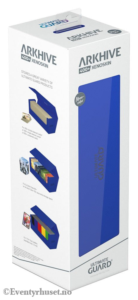 Ultimate Guard Arkhive 400+ Xenoskin - Blue Storage & Protection