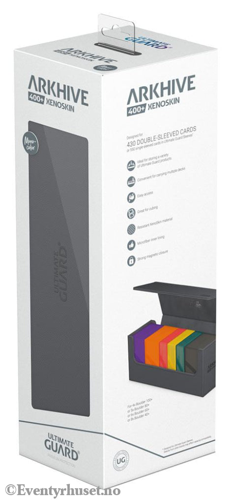Ultimate Guard Arkhive 400+ Xenoskin - Grey Storage & Protection