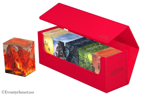 Ultimate Guard Arkhive 400+ Xenoskin - Red Storage & Protection