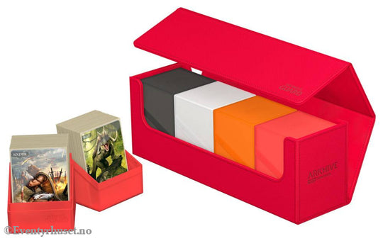 Ultimate Guard Arkhive 400+ Xenoskin - Red Storage & Protection