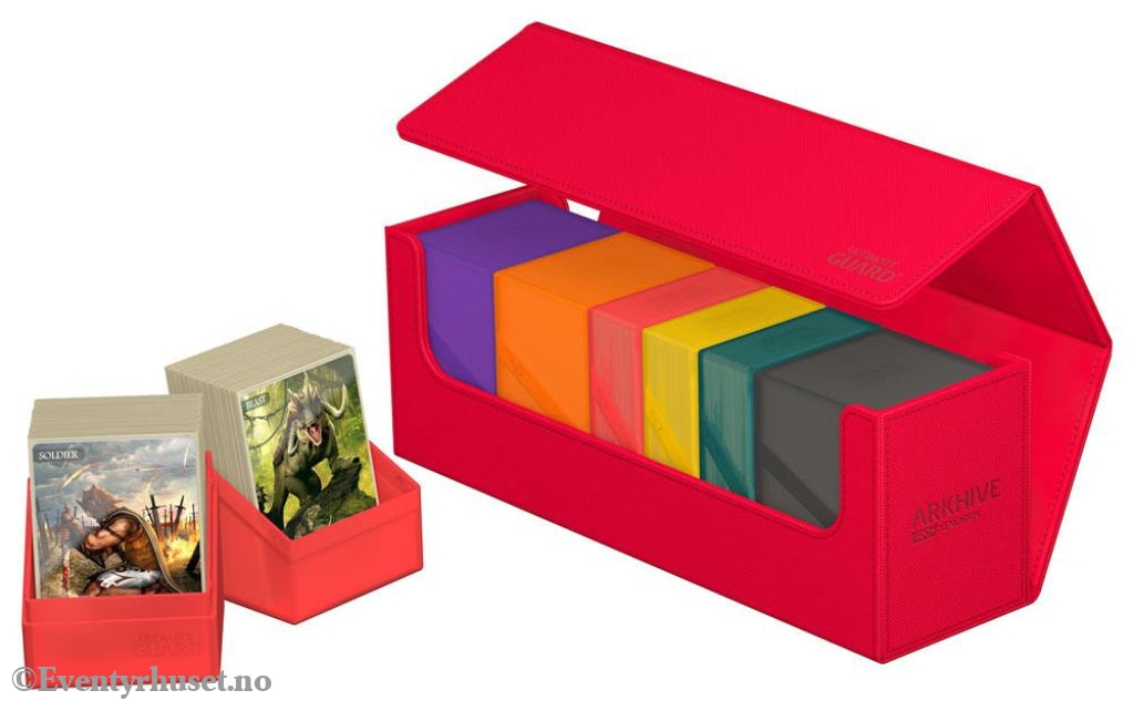 Ultimate Guard Arkhive 400+ Xenoskin - Red Storage & Protection