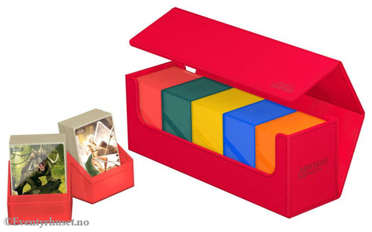 Ultimate Guard Arkhive 400+ Xenoskin - Red Storage & Protection