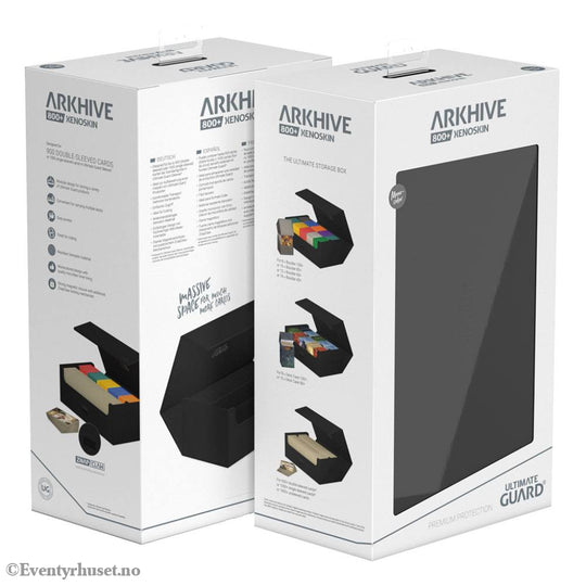 Ultimate Guard Arkhive 800+ Xenoskin - Black Storage & Protection