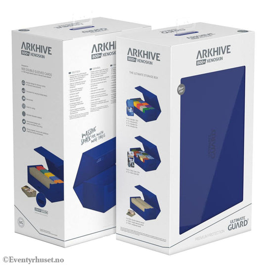 Ultimate Guard Arkhive 800+ Xenoskin - Blue Storage & Protection