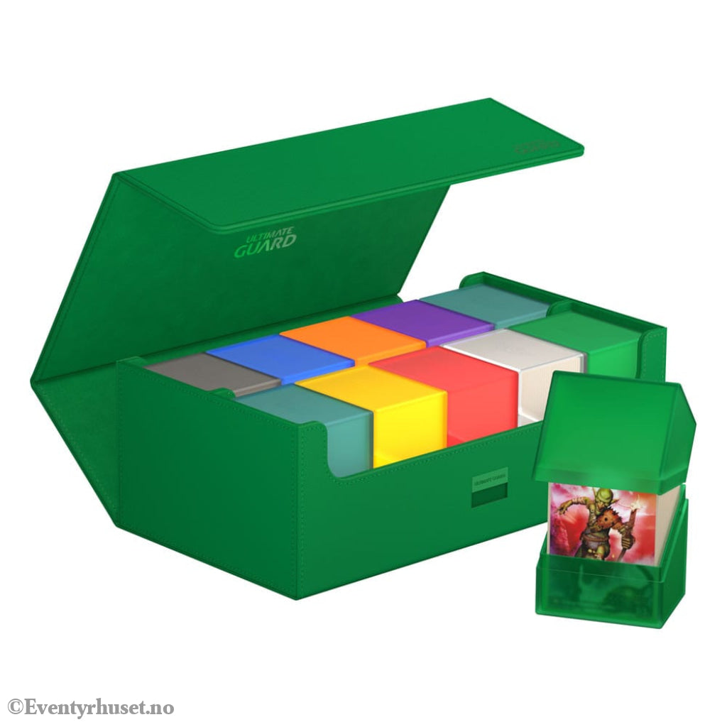 Ultimate Guard Arkhive 800+ Xenoskin - Green Storage & Protection
