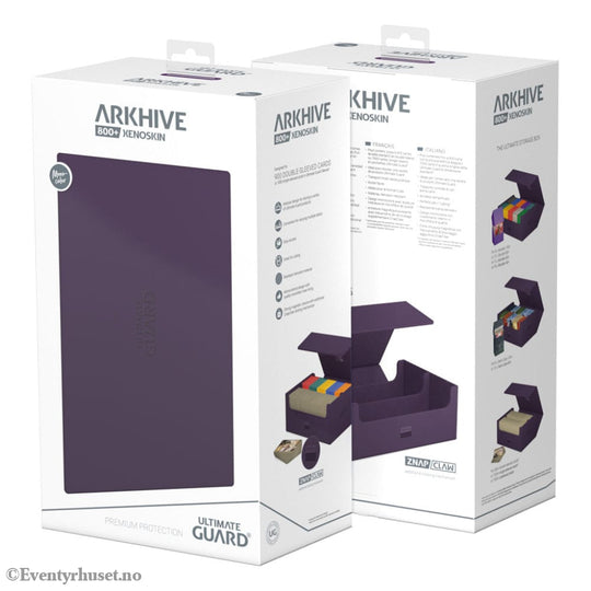 Ultimate Guard Arkhive 800+ Xenoskin - Purple Storage & Protection