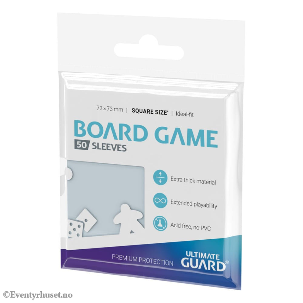 Ultimate Guard Board Game Sleeves (50) - Square Storage & Protection