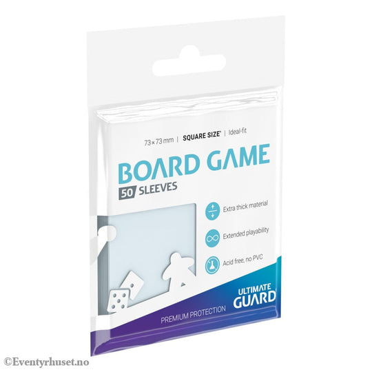Ultimate Guard Board Game Sleeves (50) - Square Storage & Protection