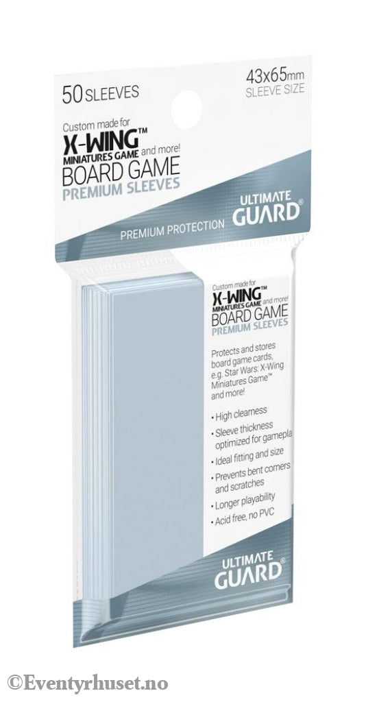 Ultimate Guard Board Game Sleeves (50) - X-Wing Miniatures Game Storage & Protection