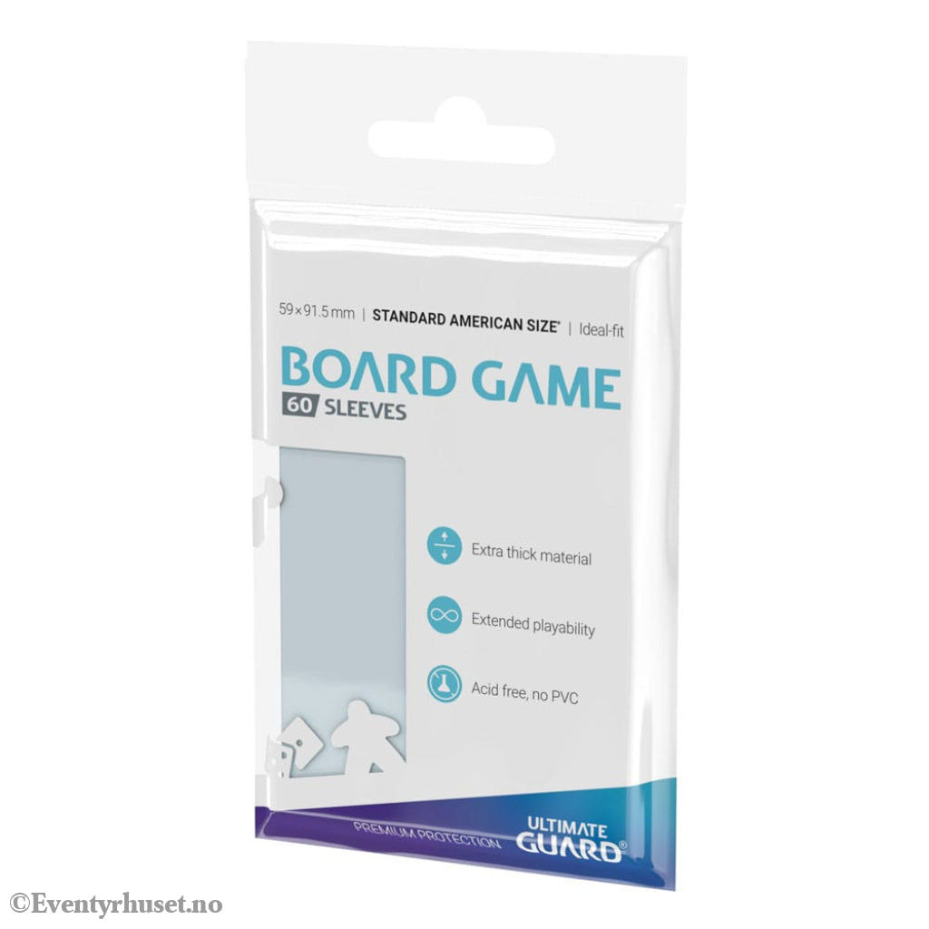 Ultimate Guard Board Game Sleeves (60) - Standard American Storage & Protection