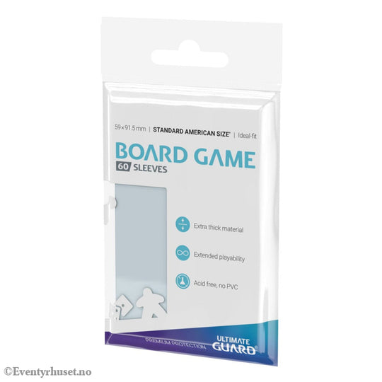 Ultimate Guard Board Game Sleeves (60) - Standard American Storage & Protection