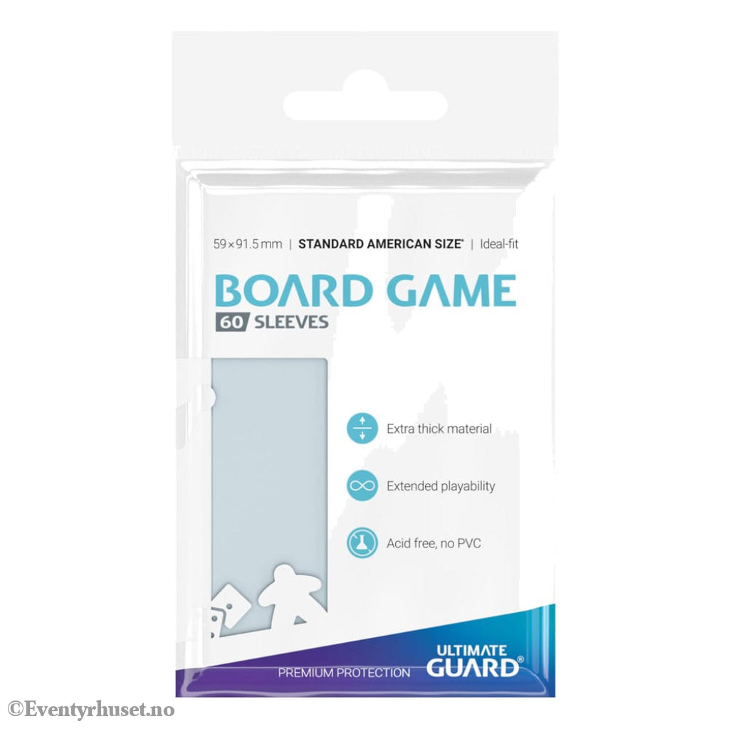 Ultimate Guard Board Game Sleeves (60) - Standard American Storage & Protection