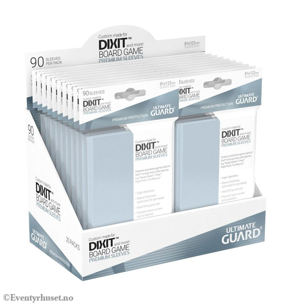 Ultimate Guard Board Game Sleeves (90) - Dixit™ and more Storage & Protection